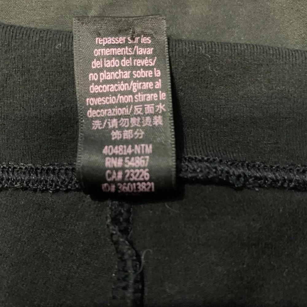 Victoria's Secret Black Love Leggings Women's Small_5